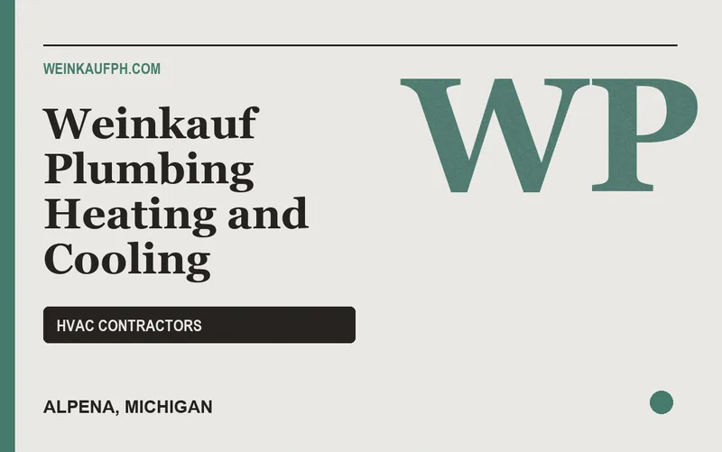 Weinkauf Plumbing Heating and Cooling in Alpena, Michigan