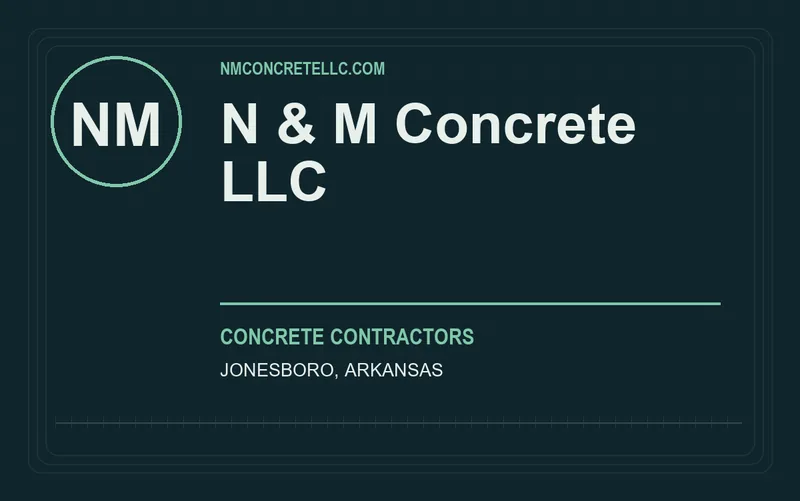 N & M Concrete LLC in Jonesboro, Arkansas
