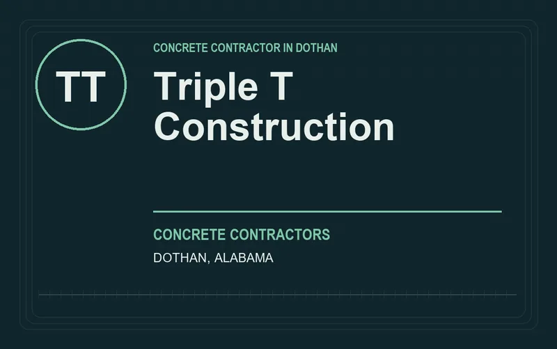 Triple T Construction in Dothan, Alabama