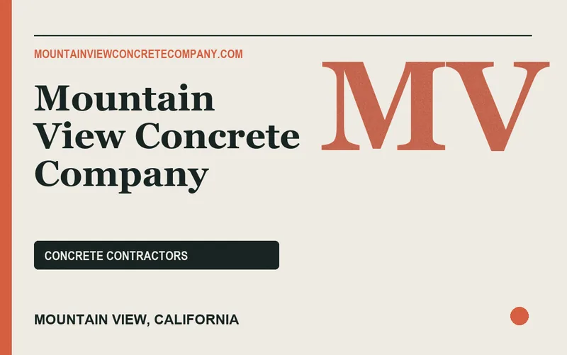 Mountain View Concrete Company in Mountain View, California