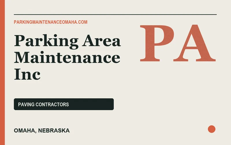 Parking Area Maintenance Inc in Omaha, Nebraska
