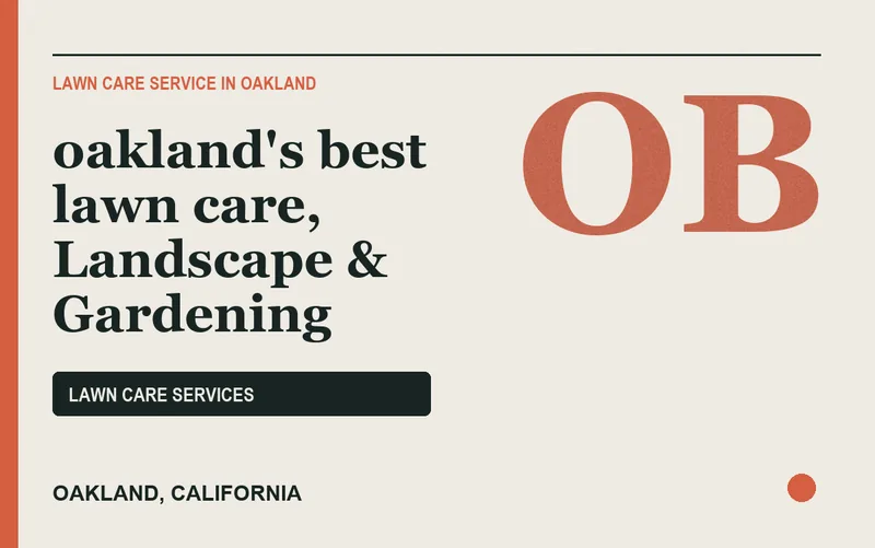 oakland's best lawn care, Landscape & Gardening in Oakland, California