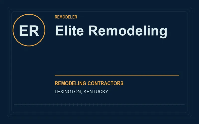 Elite Remodeling in Lexington, Kentucky