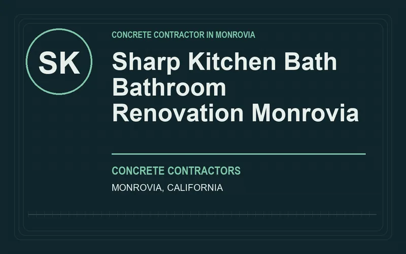 Sharp Kitchen Bath Bathroom Renovation Monrovia in Monrovia, California
