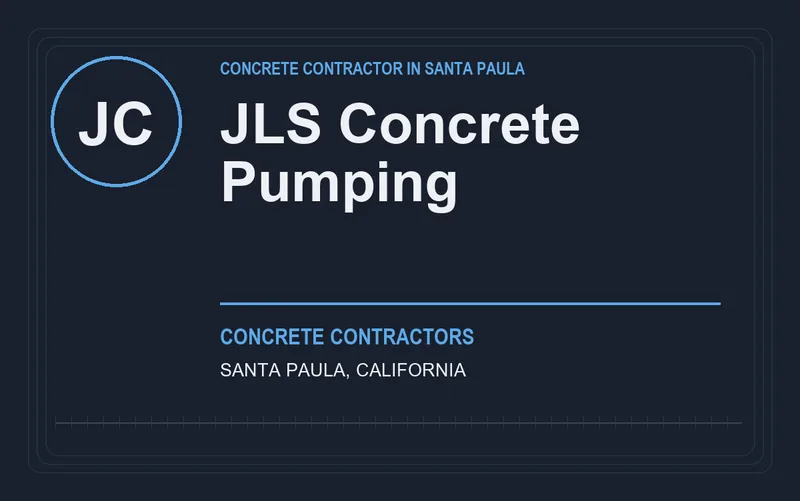JLS Concrete Pumping in Santa Paula, California