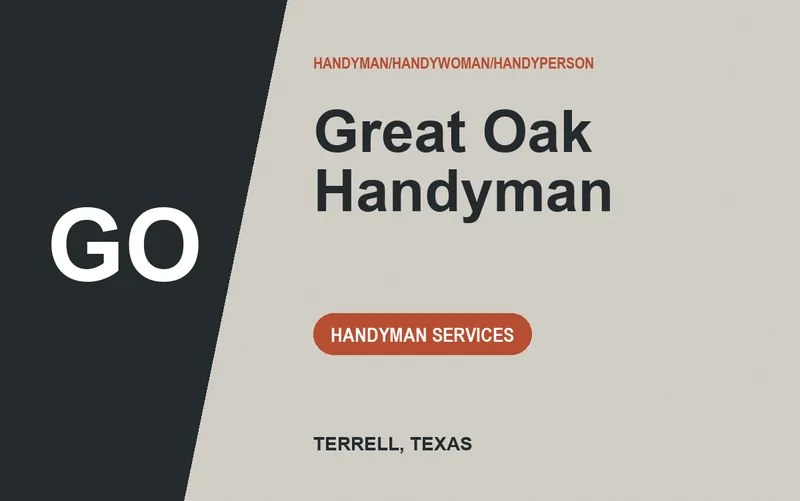 Great Oak Handyman in Terrell, Texas