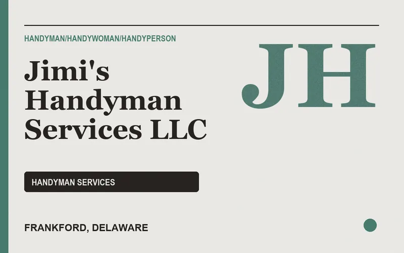 Jimi's Handyman Services LLc in Frankford, Delaware