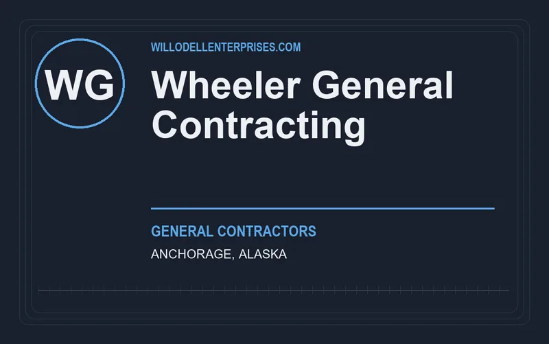 Wheeler General Contracting in Anchorage, Alaska
