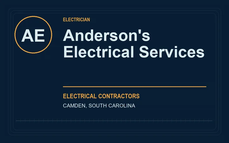 Anderson's Electrical Services in Camden, South Carolina