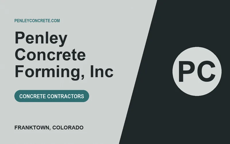 Penley Concrete Forming, Inc in Franktown, Colorado