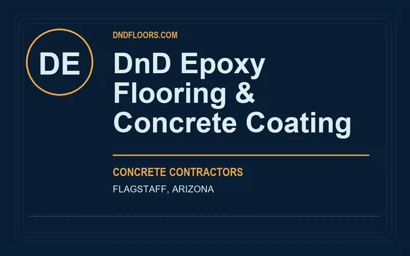DnD Epoxy Flooring & Concrete Coating in Flagstaff, Arizona