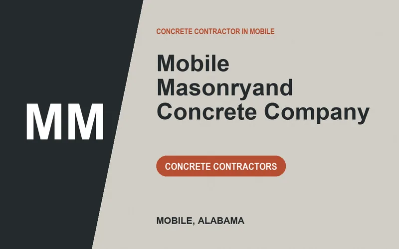 Mobile Masonryand Concrete Company in Mobile, Alabama