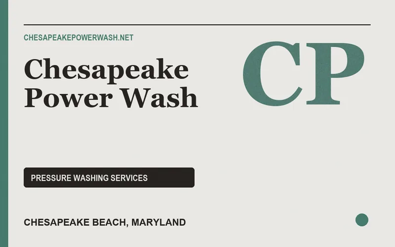 Chesapeake Power Wash in Chesapeake Beach, Maryland