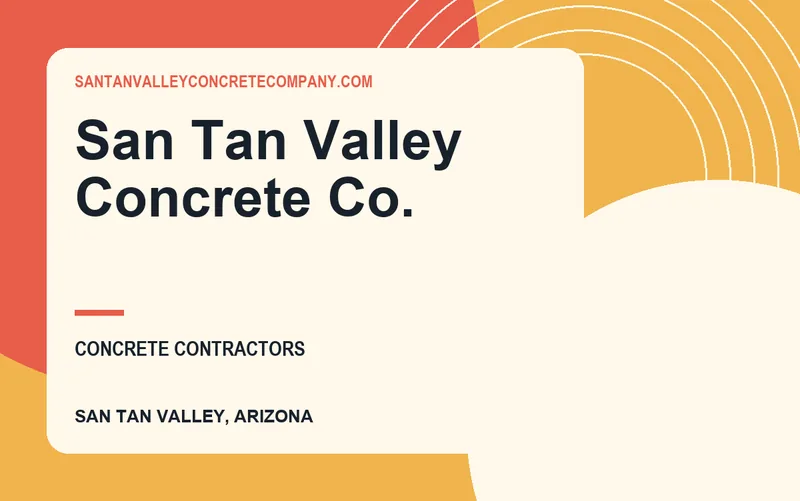 San Tan Valley Concrete Co. in San Tan Valley, Arizona