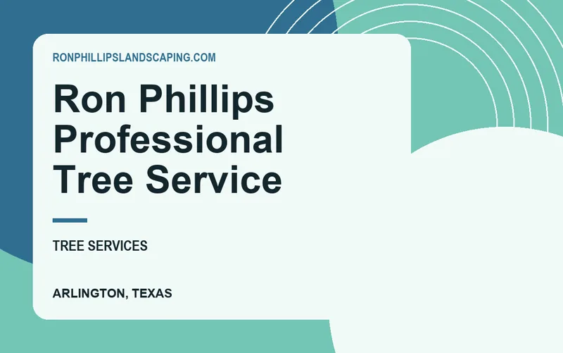 Ron Phillips Professional Tree Service in Arlington, Texas