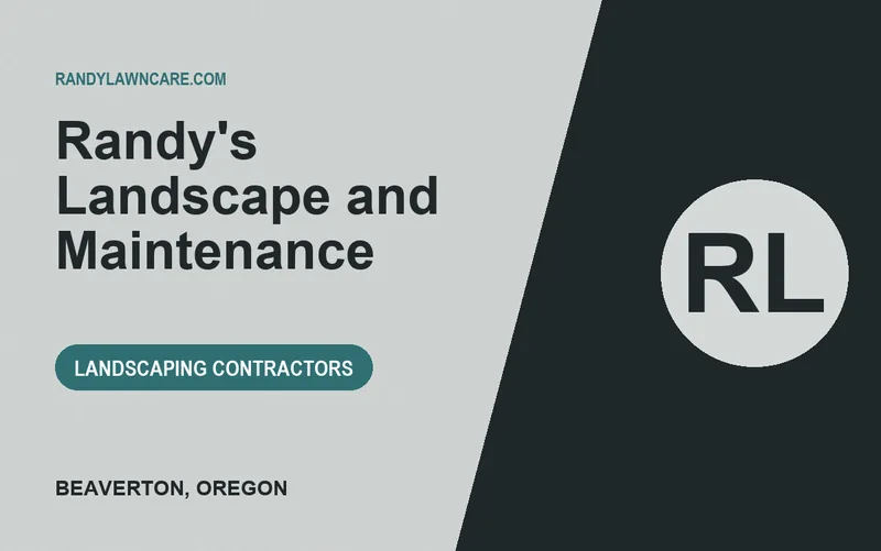 Randy's Landscape and Maintenance in Beaverton, Oregon