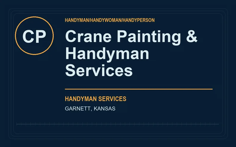 Crane Painting & Handyman Services in Garnett, Kansas