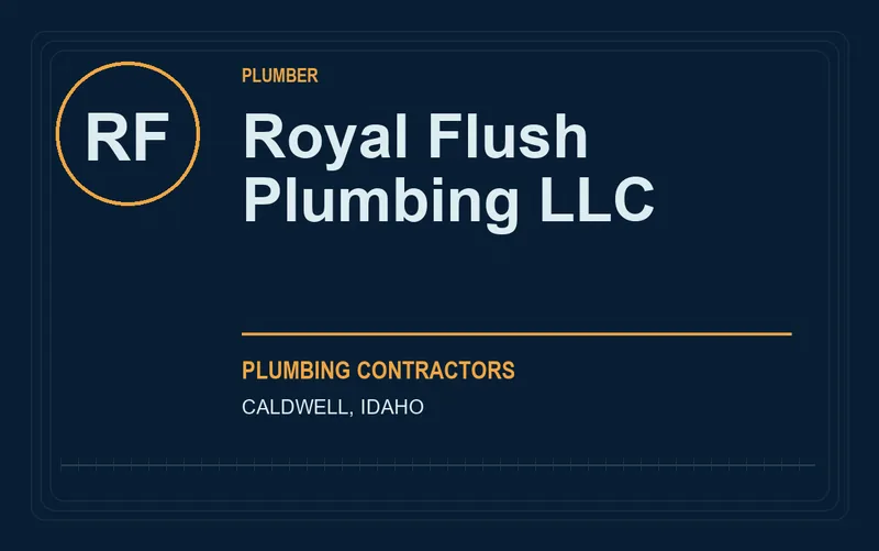 Royal Flush Plumbing LLC in Caldwell, Idaho