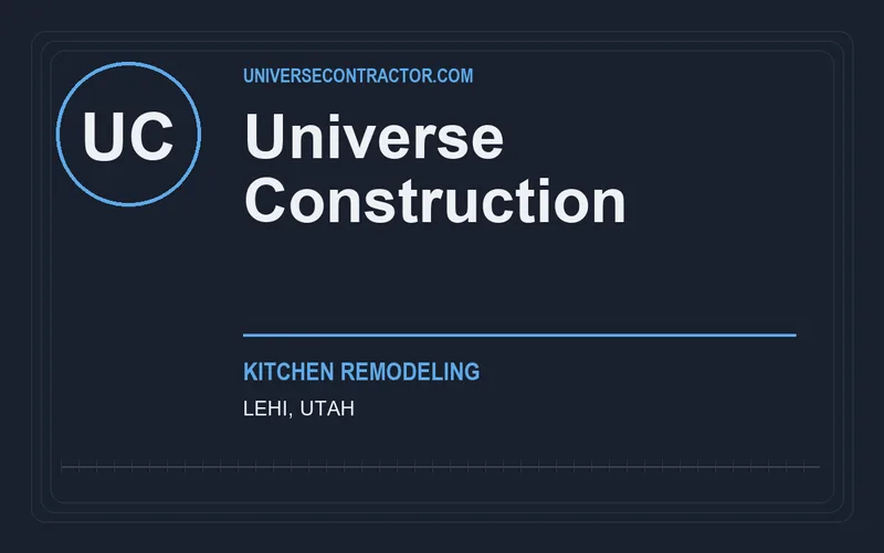 Universe Construction in Lehi, Utah