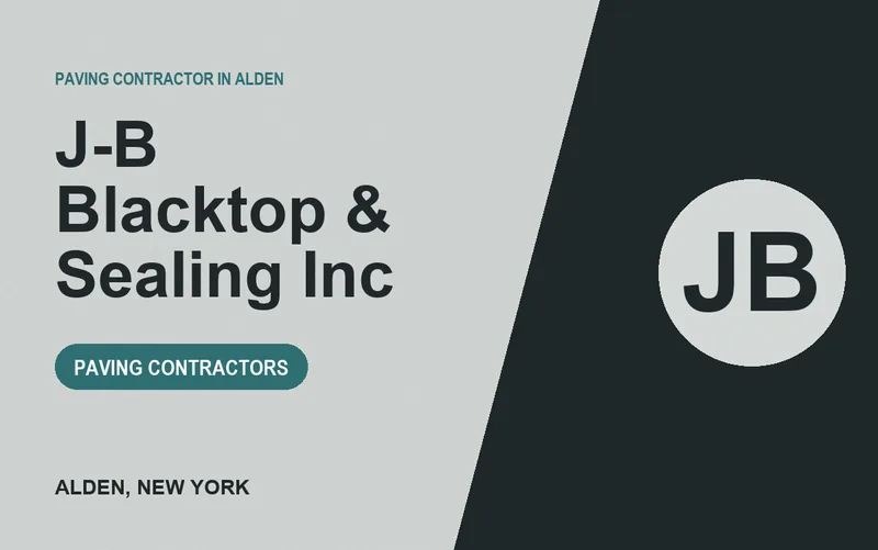 J-B Blacktop & Sealing Inc in Alden, New York
