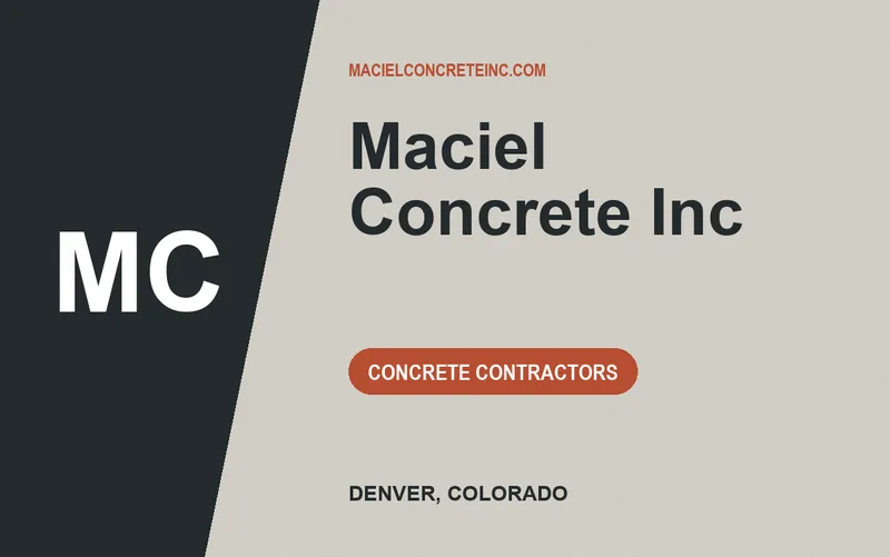 Maciel Concrete Inc in Denver, Colorado