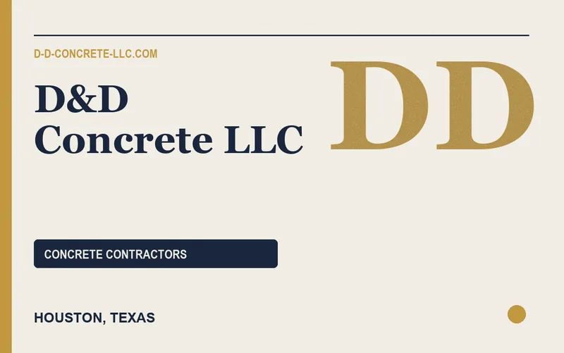 D&D Concrete LLC in Houston, Texas