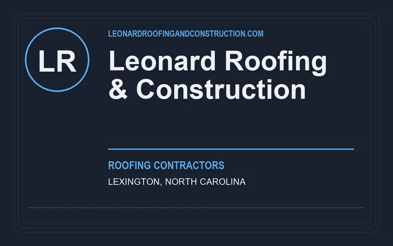 Leonard Roofing & Construction in Lexington, North Carolina