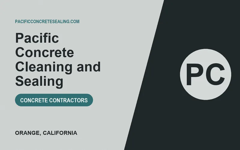 Pacific Concrete Cleaning and Sealing in Orange, California