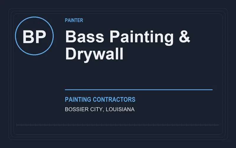 Bass Painting & Drywall in Bossier City, Louisiana