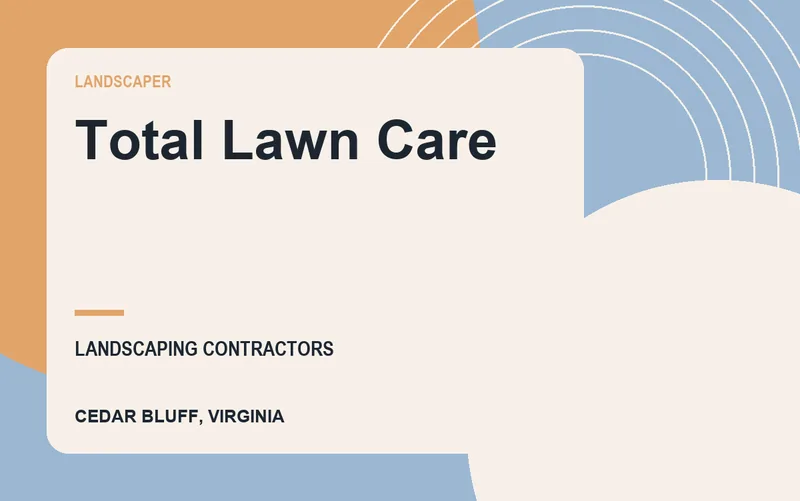Total Lawn Care in Cedar Bluff, Virginia
