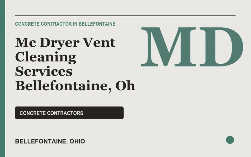 Mc Dryer Vent Cleaning Services Bellefontaine, Oh in Bellefontaine, Ohio