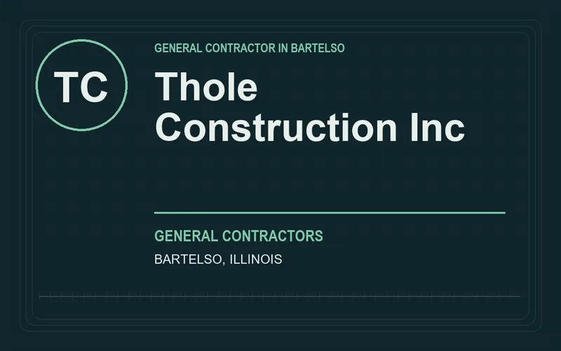 Thole Construction Inc in Bartelso, Illinois