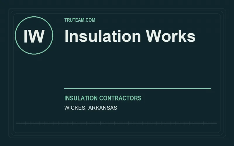 Insulation Works in Wickes, Arkansas
