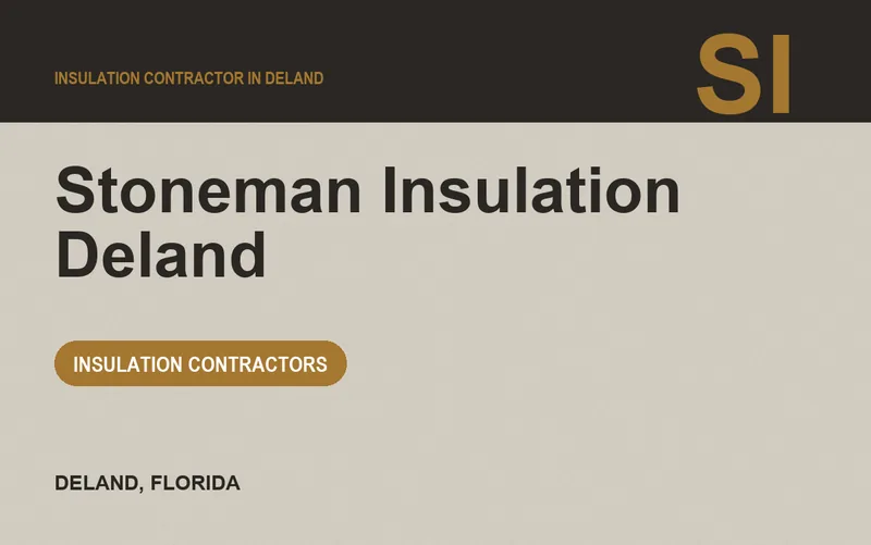 Stoneman Insulation Deland in DeLand, Florida