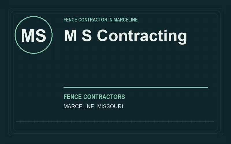 M S Contracting in Marceline, Missouri