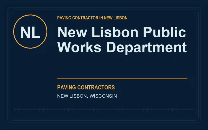 New Lisbon Public Works Department in New Lisbon, Wisconsin