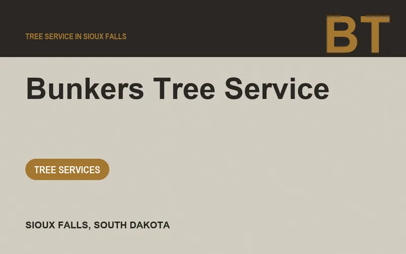 Bunkers Tree Service in Sioux Falls, South Dakota