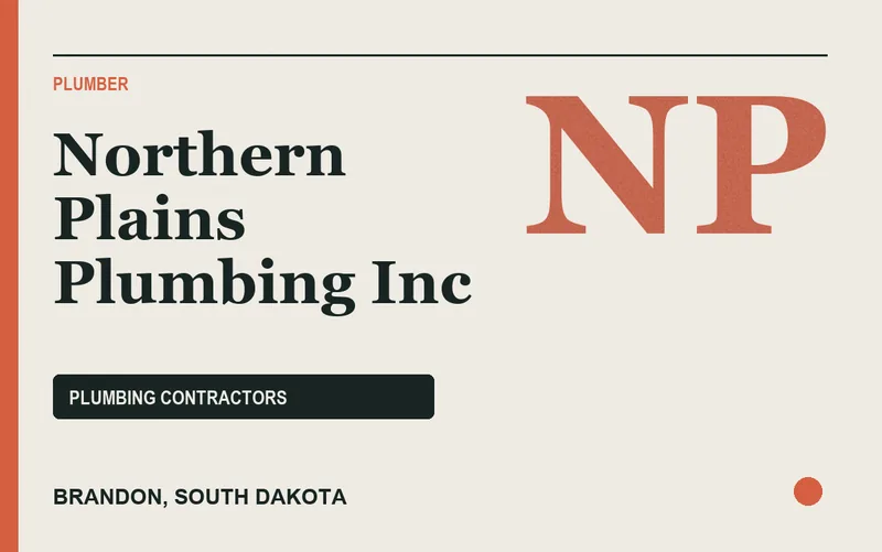Northern Plains Plumbing Inc in Brandon, South Dakota