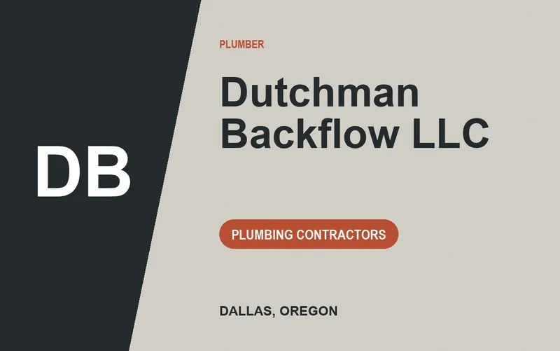 Dutchman Backflow LLC in Dallas, Oregon