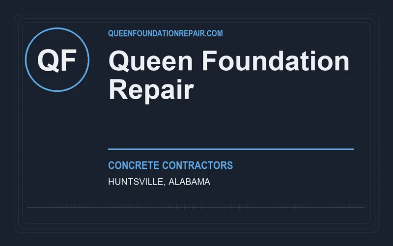 Queen Foundation Repair in Huntsville, Alabama