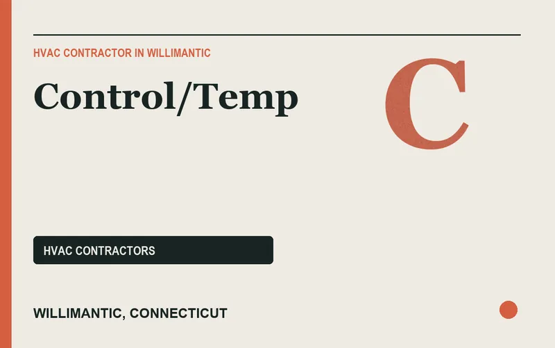 Control/Temp in Willimantic, Connecticut