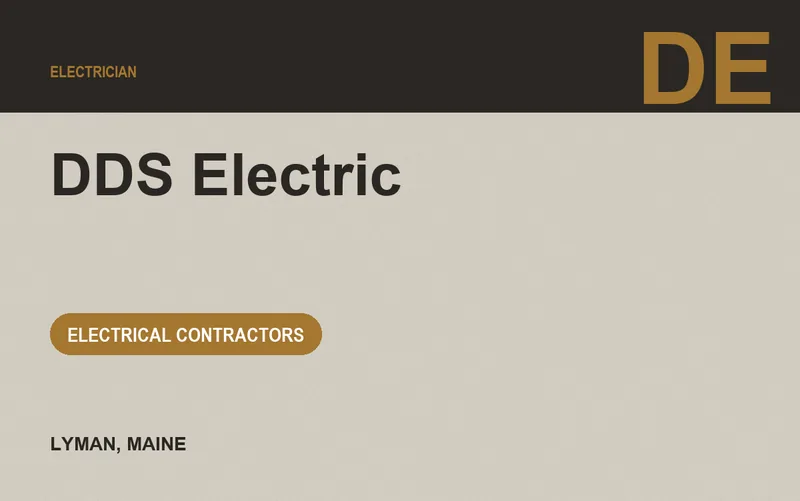 DDS Electric in Lyman, Maine