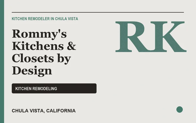 Rommy's Kitchens & Closets by Design in Chula Vista, California