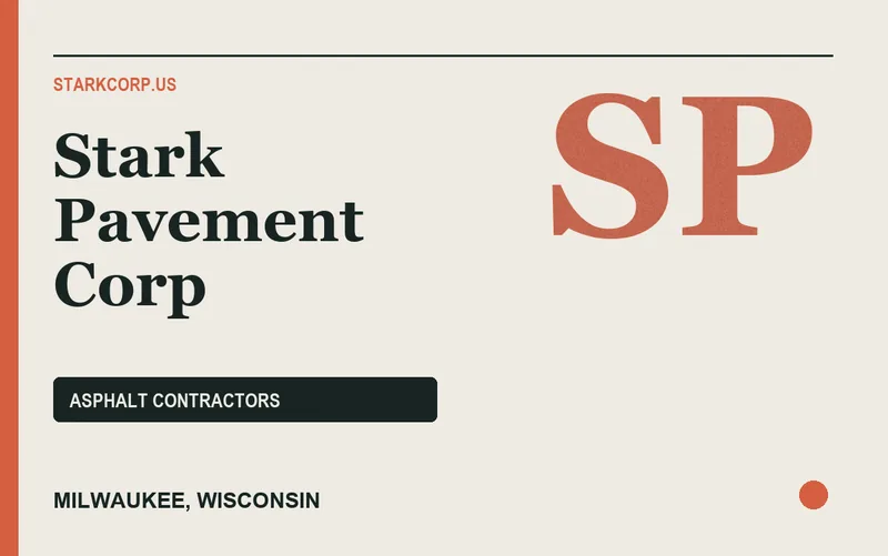 Stark Pavement Corp in Milwaukee, Wisconsin