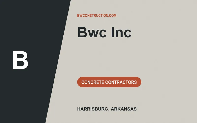 Bwc Inc in Harrisburg, Arkansas