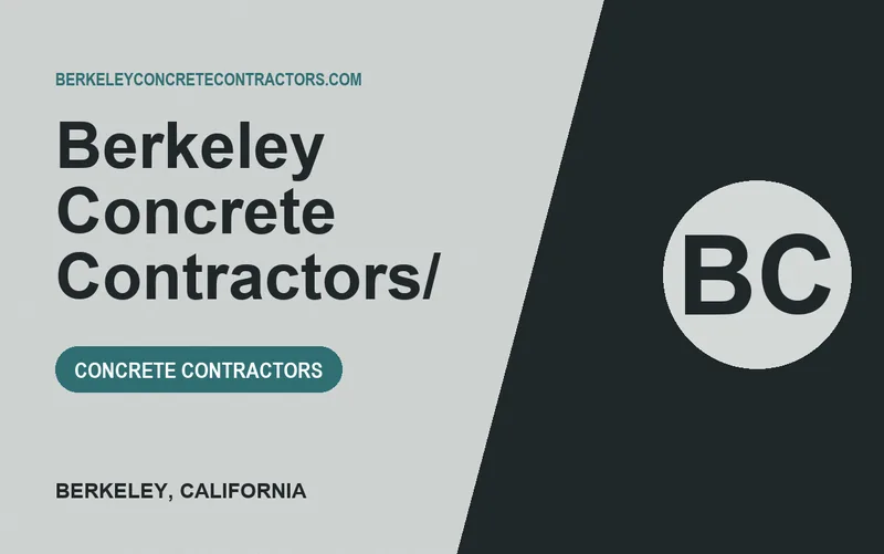 Berkeley Concrete Contractors/ in Berkeley, California