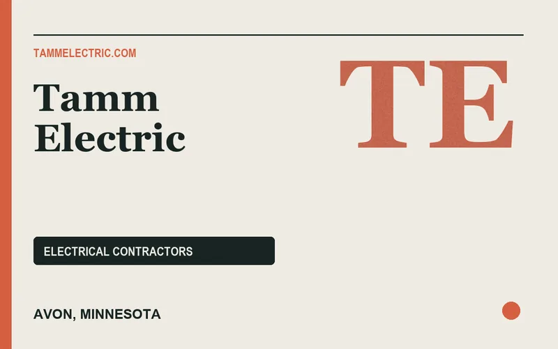 Tamm Electric in Avon, Minnesota