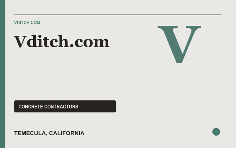 Vditch.com in Temecula, California