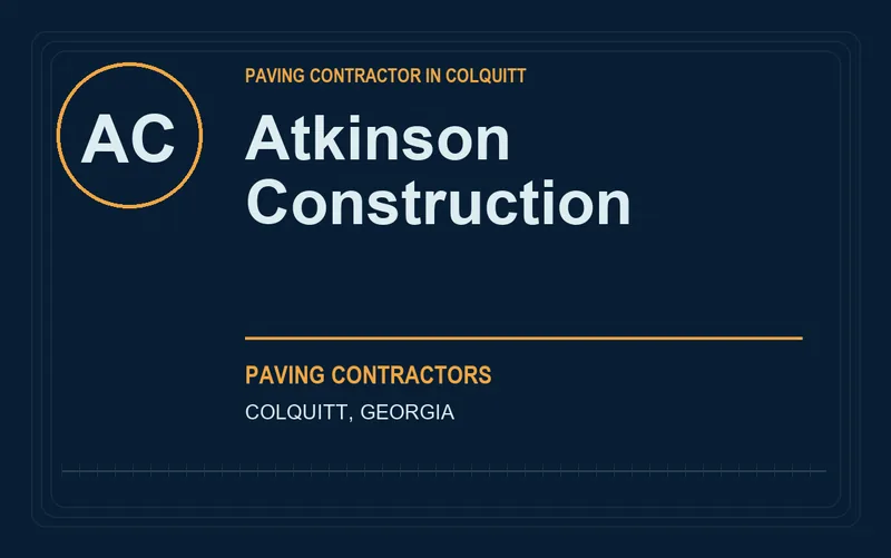Atkinson Construction in Colquitt, Georgia