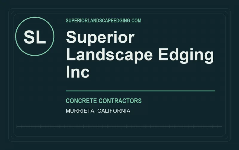 Superior Landscape Edging Inc in Murrieta, California